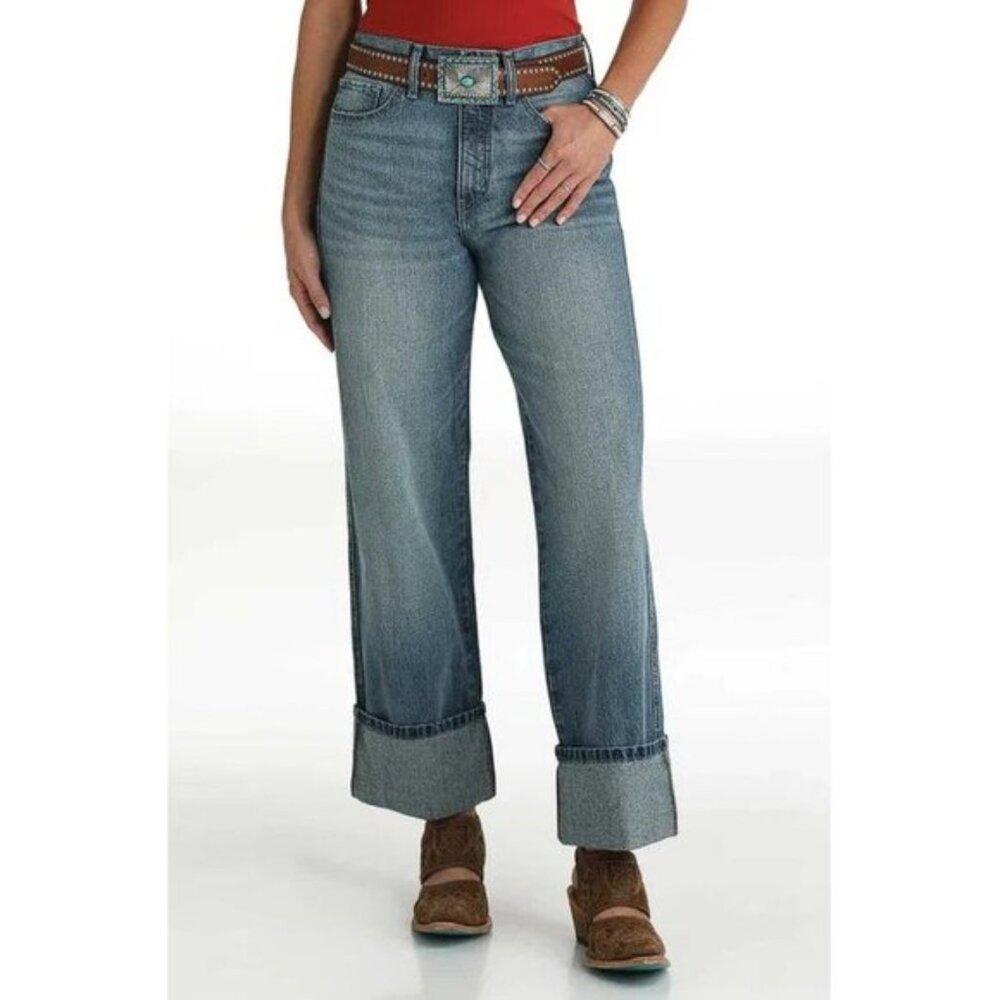 CRUEL DENIM Women's Casey High Rise Loose Fit Jeans Size 26/1R In Indigo